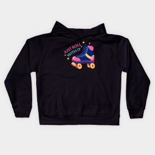 Just Roll With It Kids Hoodie